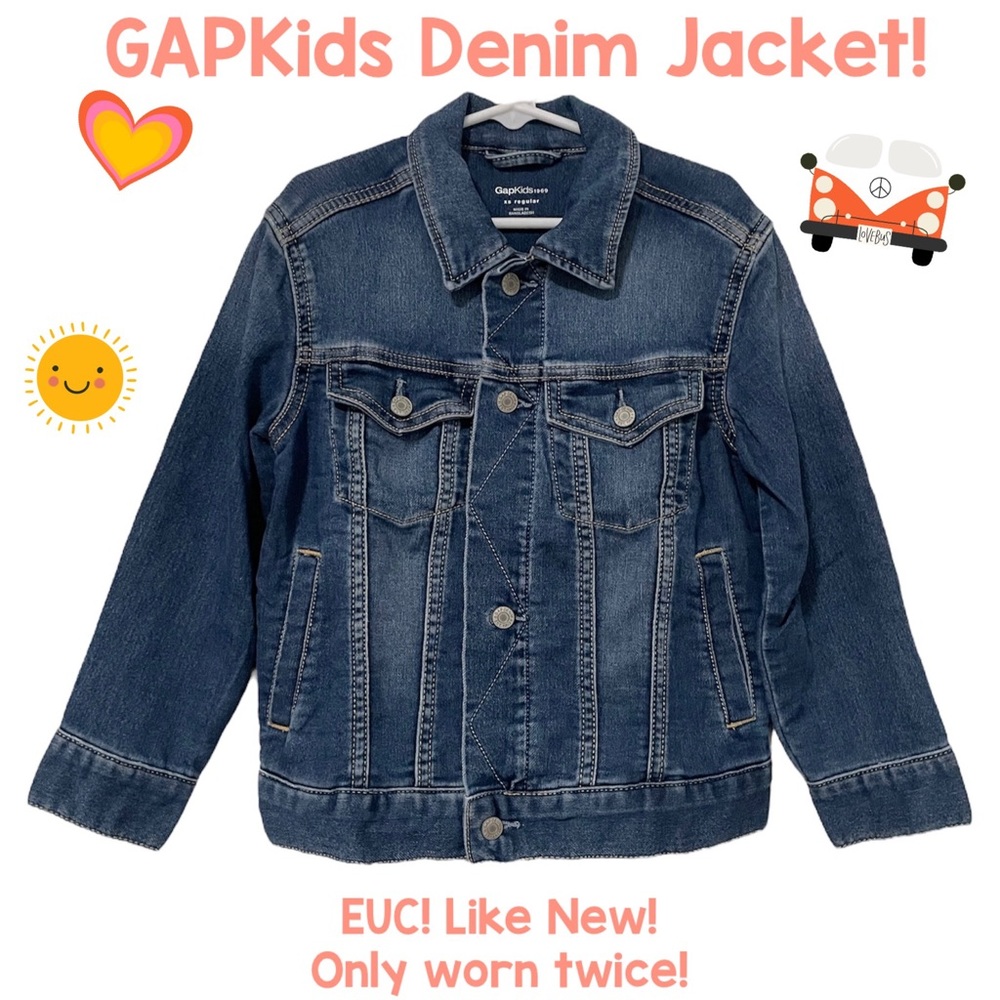 ❣️SALE! GAPKids Denim Jacket- Like New!